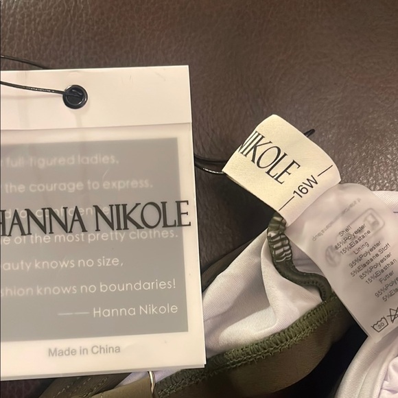 Olive Green Floral Women's Swim Set - Picture 9 of 9